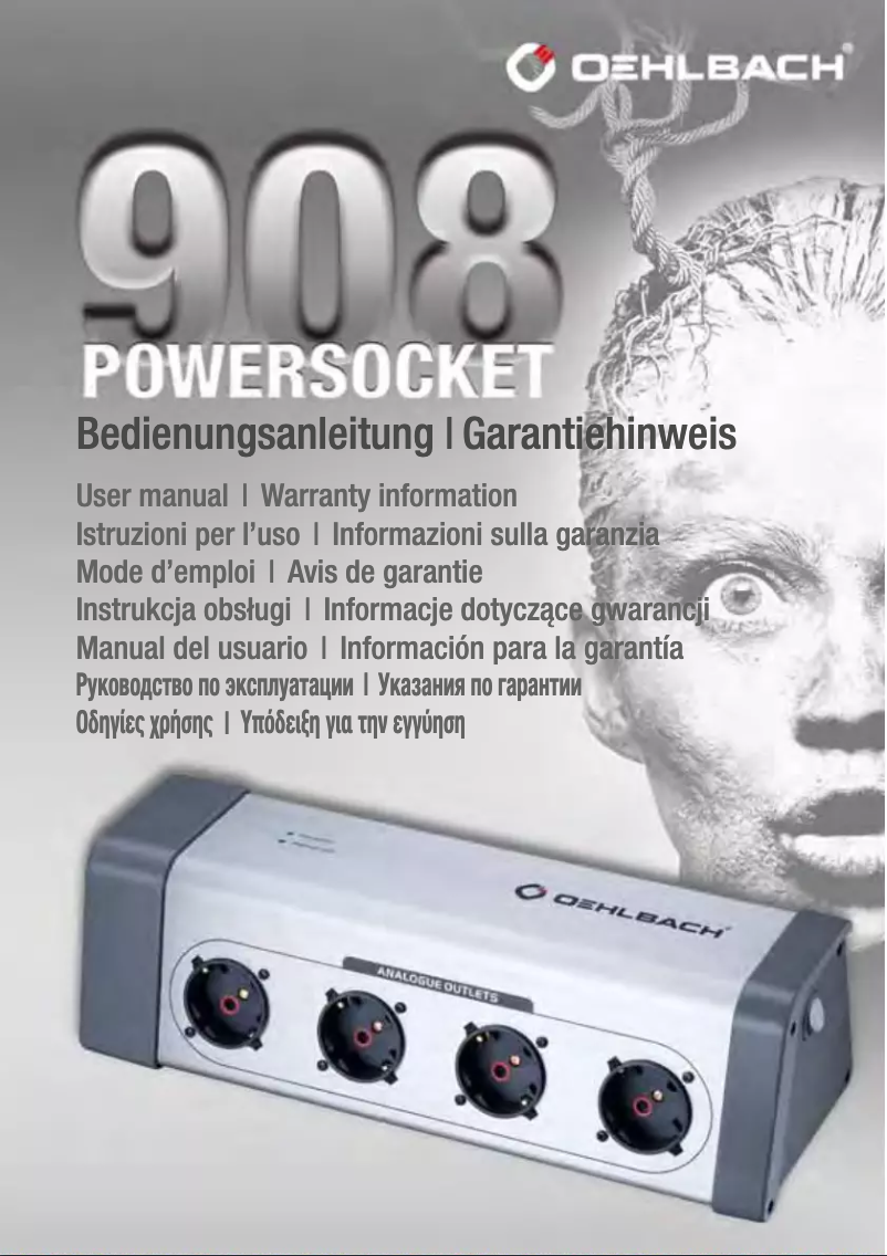 Page 1 de la notice Manuel utilisateur Oehlbach Powersocket 908