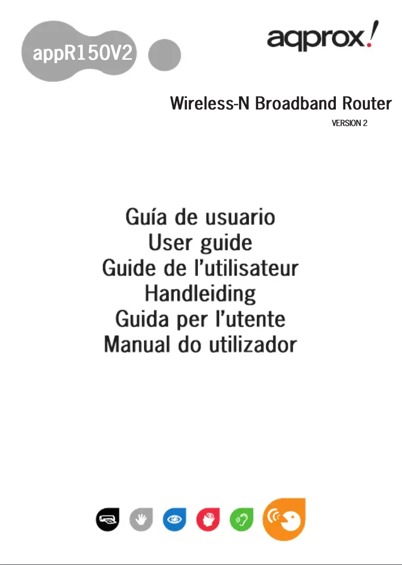Page 1 of the manual User Manual Approx APPR150V2