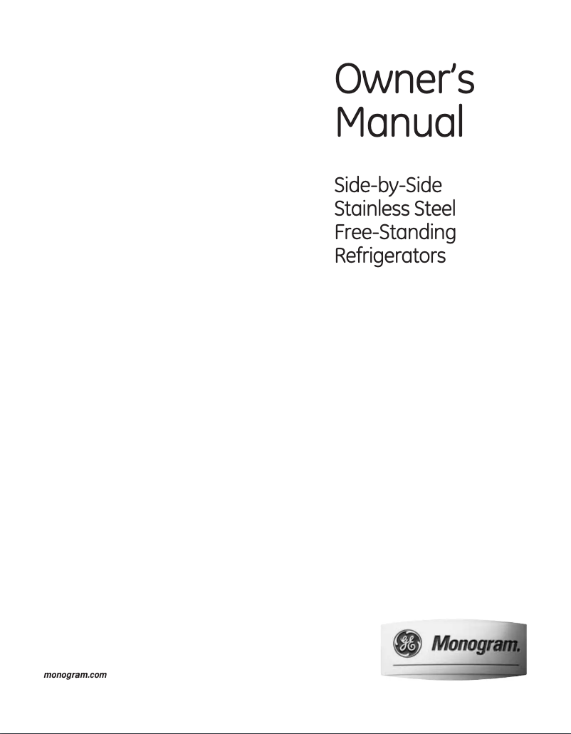 Página 1 del manual Manual de uso y mantenimiento GE ZFSB23DXSS