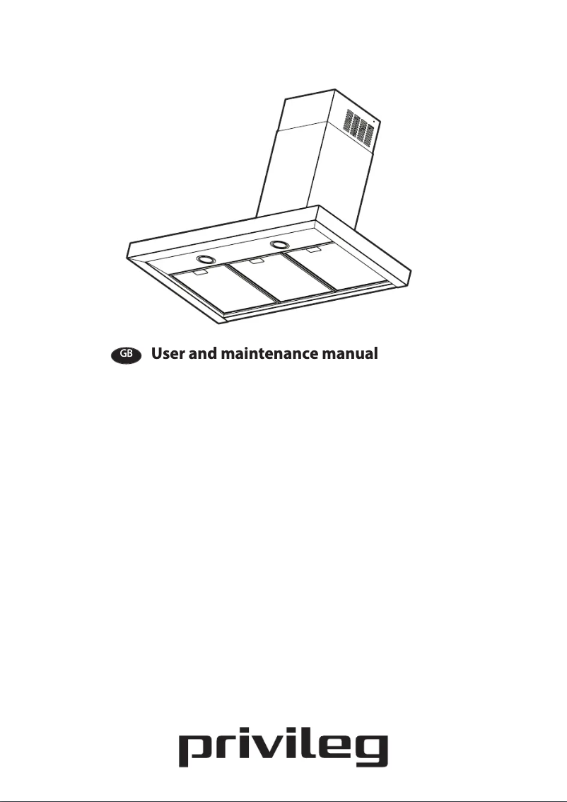 Página 1 del manual Manual de usuario Privileg DGHBS 94 LM X