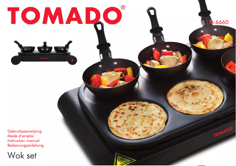 Page 1 de la notice Manuel utilisateur Tomado TM-6660