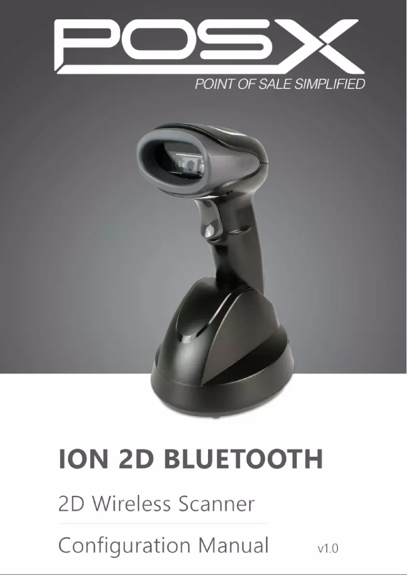 Page 1 de la notice Manuel utilisateur POS-X ION 2D