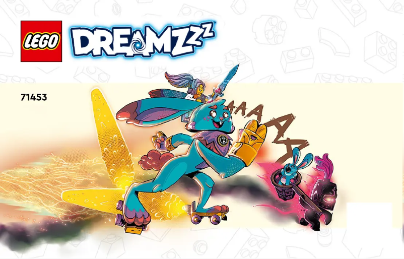 Page 1 de la notice Consignes visuelles Lego Dreamzzz 71453