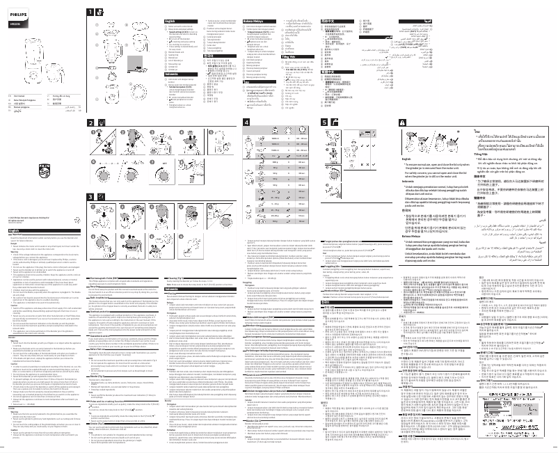 Página 1 del manual Manual de usuario Philips HR2235