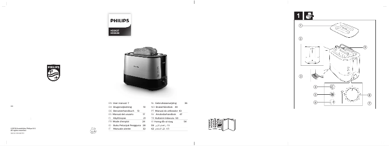 Página 1 del manual Manual de usuario Philips Viva Collection HD2638