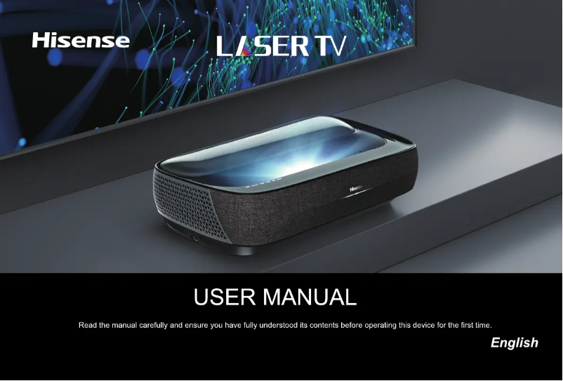 Page 1 de la notice Manuel utilisateur Hisense 100L9HD