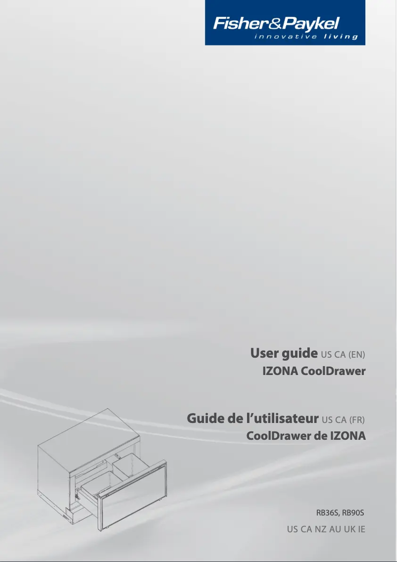 Página 1 del manual Manual de usuario Fisher & Paykel RB90S64MKIW1