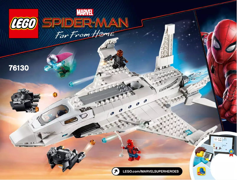 Página 1 del manual Manual de usuario Lego Marvel Super Heroes 76130