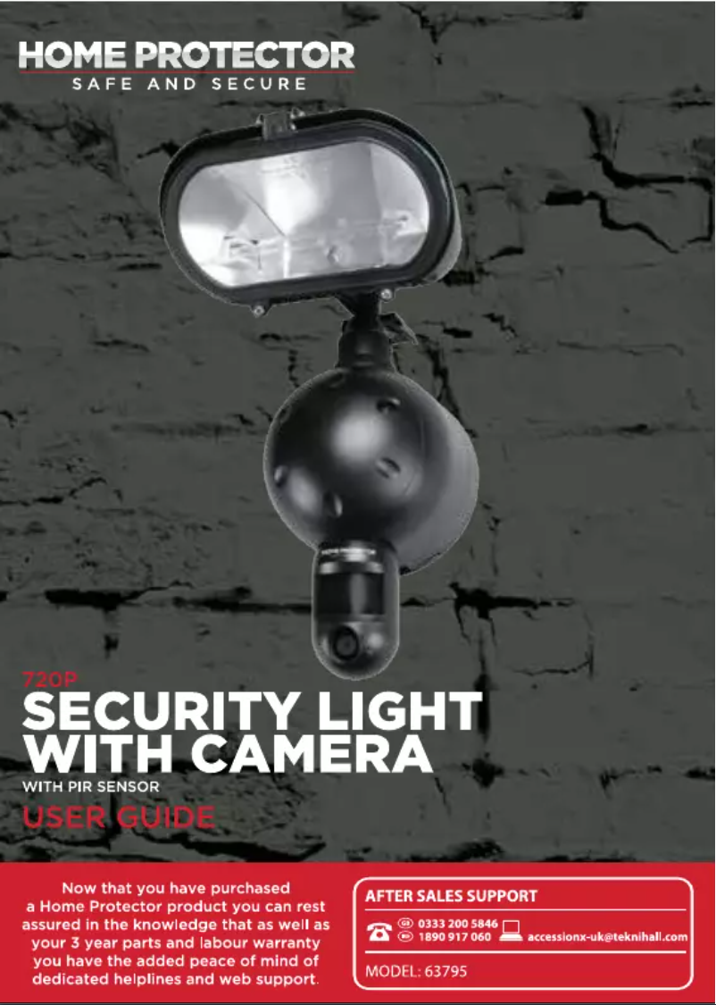 Página 1 del manual Manual de usuario Home Protector 63795