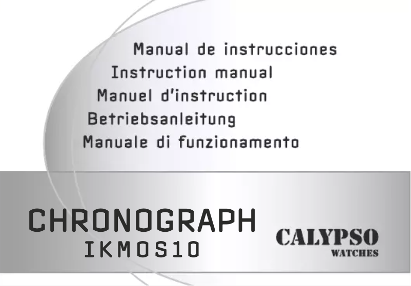 Page 1 de la notice Manuel utilisateur Calypso K5051
