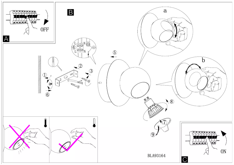 Page 1 de la notice Manuel utilisateur Eglo Norbello 2