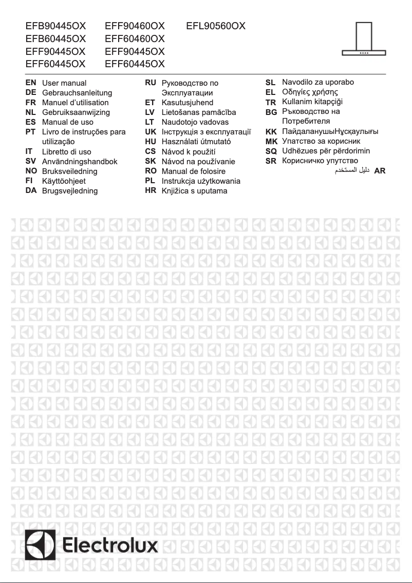 Página 1 del manual Manual de usuario Electrolux EFF90460OX