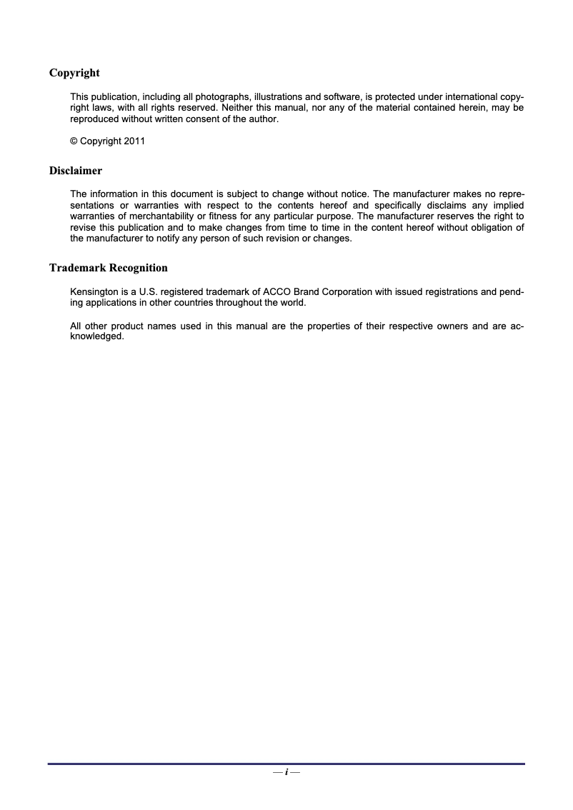 Page 1 of the manual User Manual Vivitek D512-3D