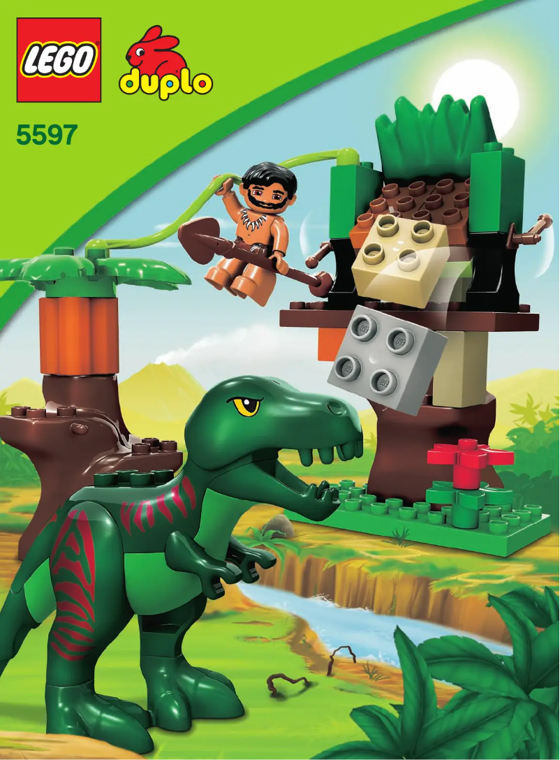 Página 1 del manual Manual de usuario Lego Dino Trap