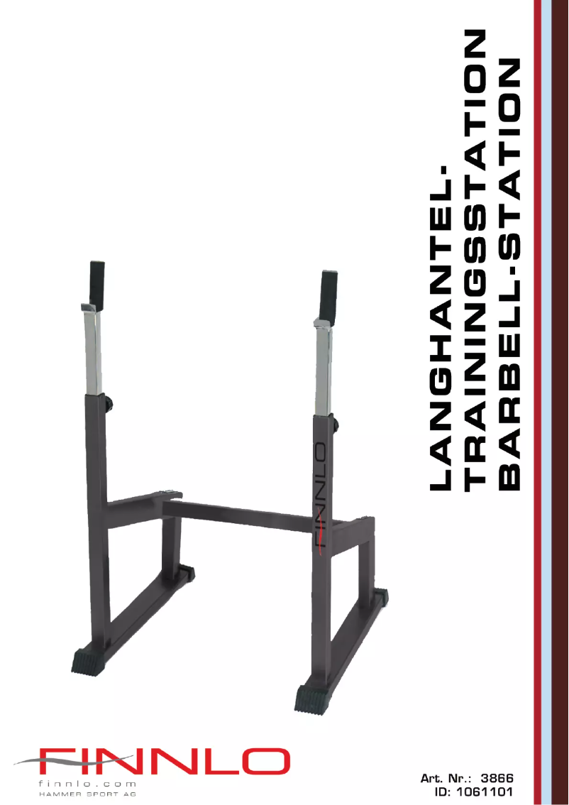 Page 1 of the manual User Manual Finnlo 3866