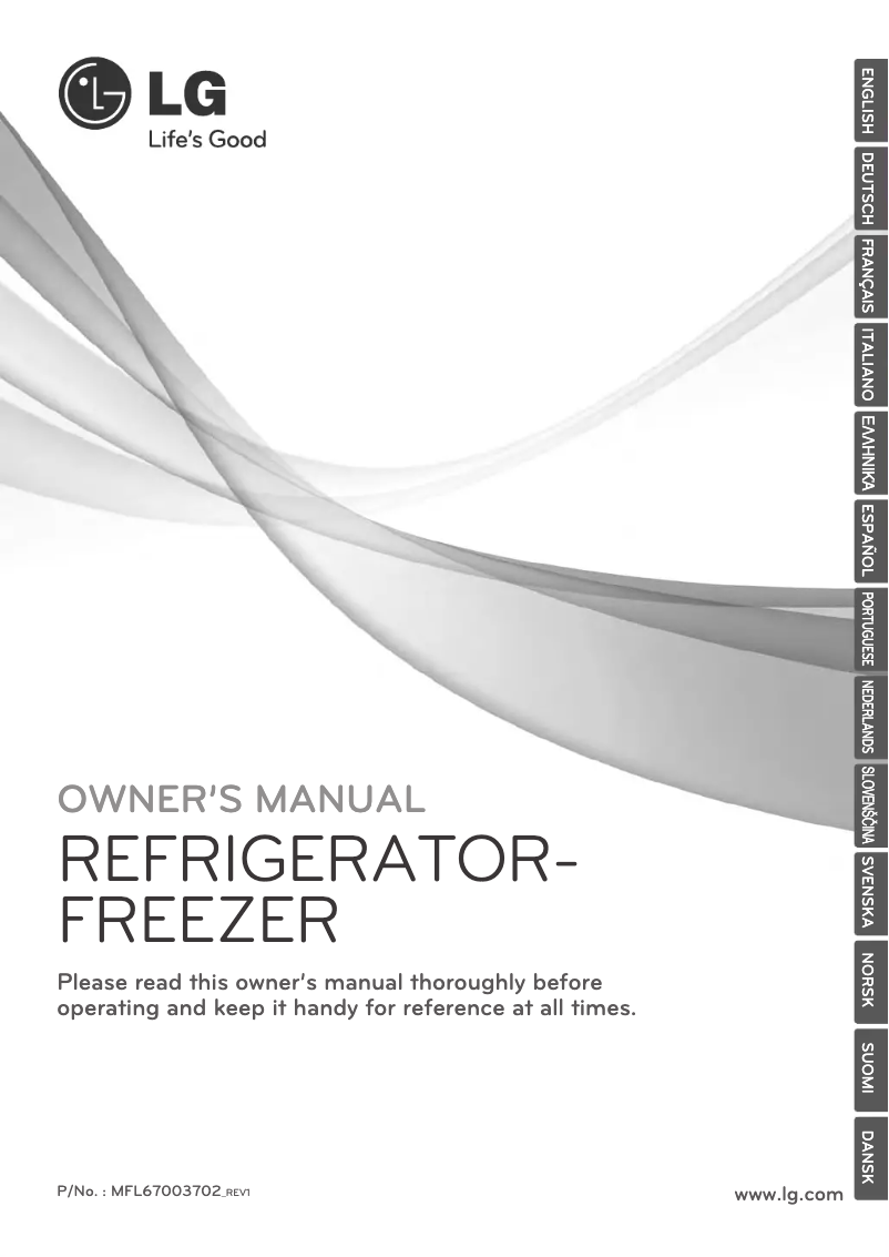 Page 1 de la notice Manuel utilisateur LG GW-B449BCW