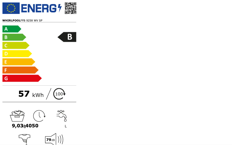 Página 1 del manual Manual de usuario Whirlpool FFB 9258 WV SP