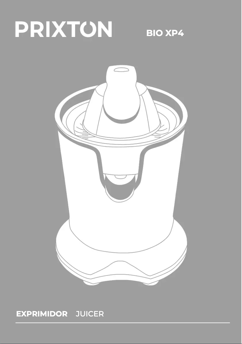 Page 1 de la notice Manuel utilisateur Prixton BIO XP4