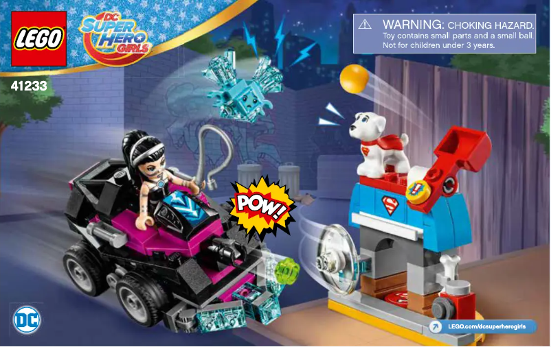 Página 1 del manual Manual de usuario Lego Dc Dc Super Hero Girls 41233