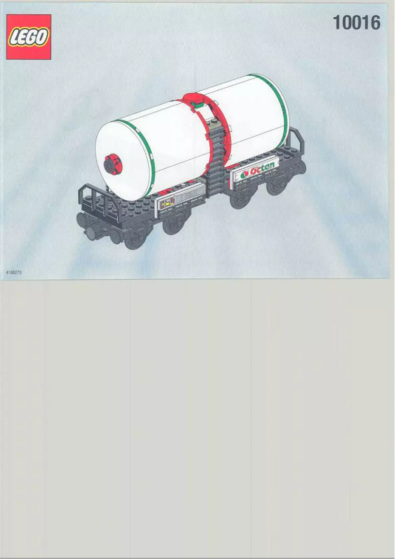 Page 1 de la notice Manuel utilisateur Lego City 10016