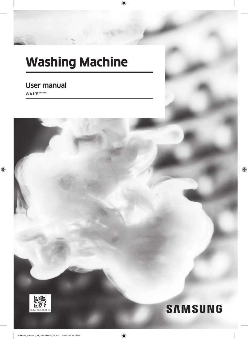 Página 1 del manual Manual de usuario Samsung WA16B6251WW