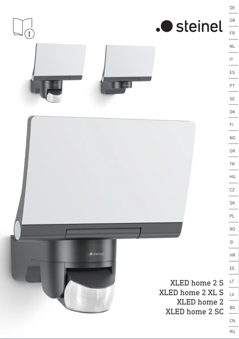 Página 1 del manual Manual de usuario Steinel XLED Home 2 SC