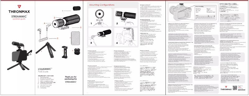 Página 1 del manual Manual de usuario Thronmax C1 StreamMic