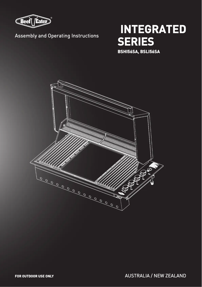 Página 1 del manual Manual de usuario BeefEater BSW318SA