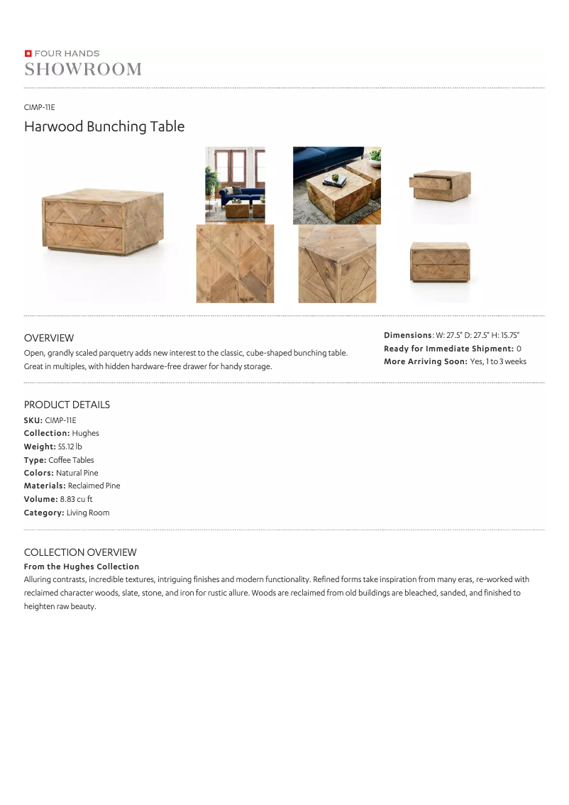 Página 1 del manual Manual de usuario Four Hands CIMP-11E