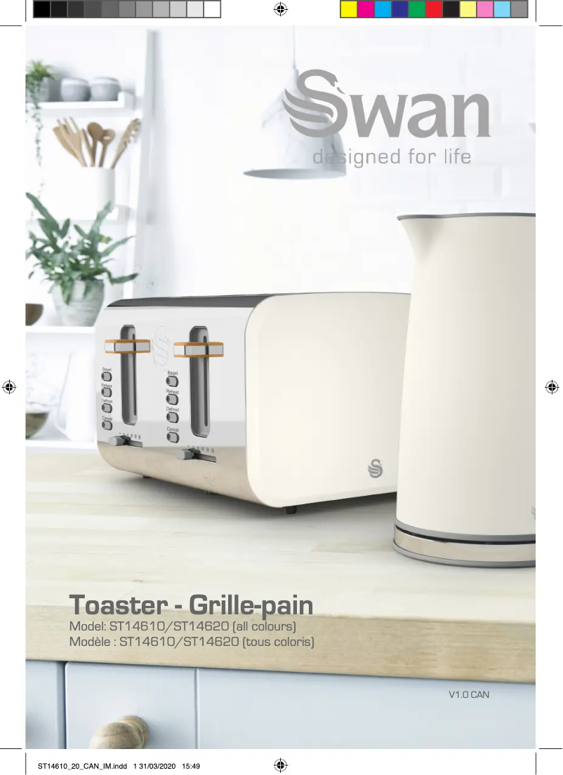 Page 1 de la notice Manuel utilisateur Swan Nordic ST14620