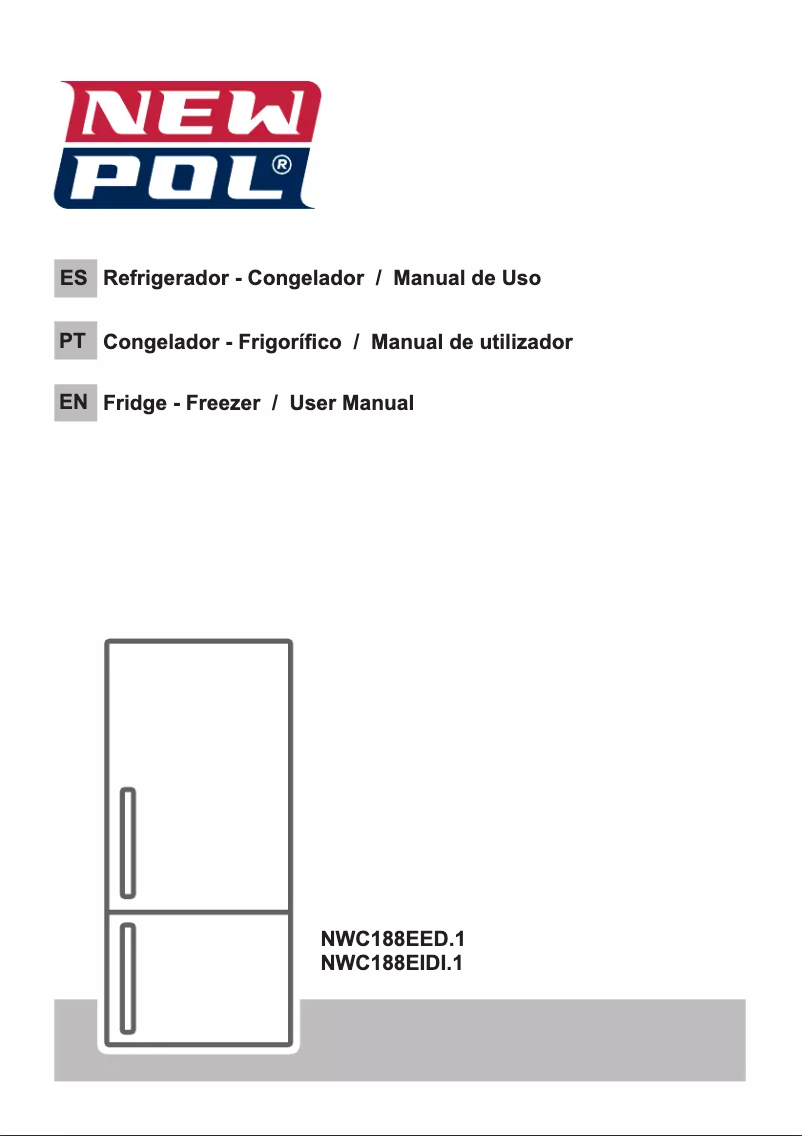 Page 1 de la notice Manuel utilisateur New Pol NWC188EIDI.1