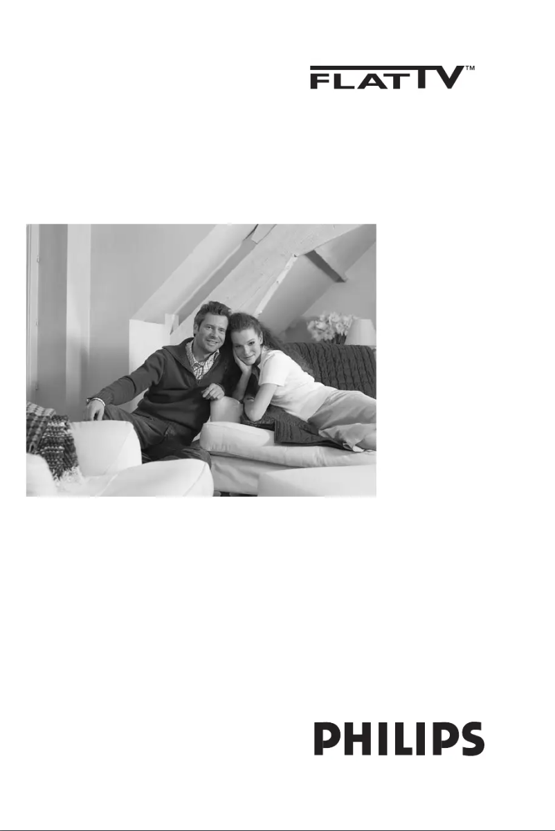 Page n°1 - Manuel utilisateur Philips 37PF5321