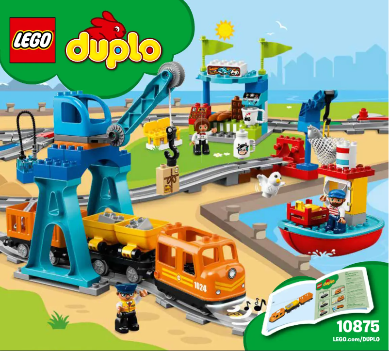 Page 1 de la notice Manuel utilisateur Lego Duplo 10875