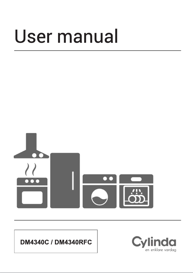 Page 1 of the manual User Manual Cylinda DM4340C
