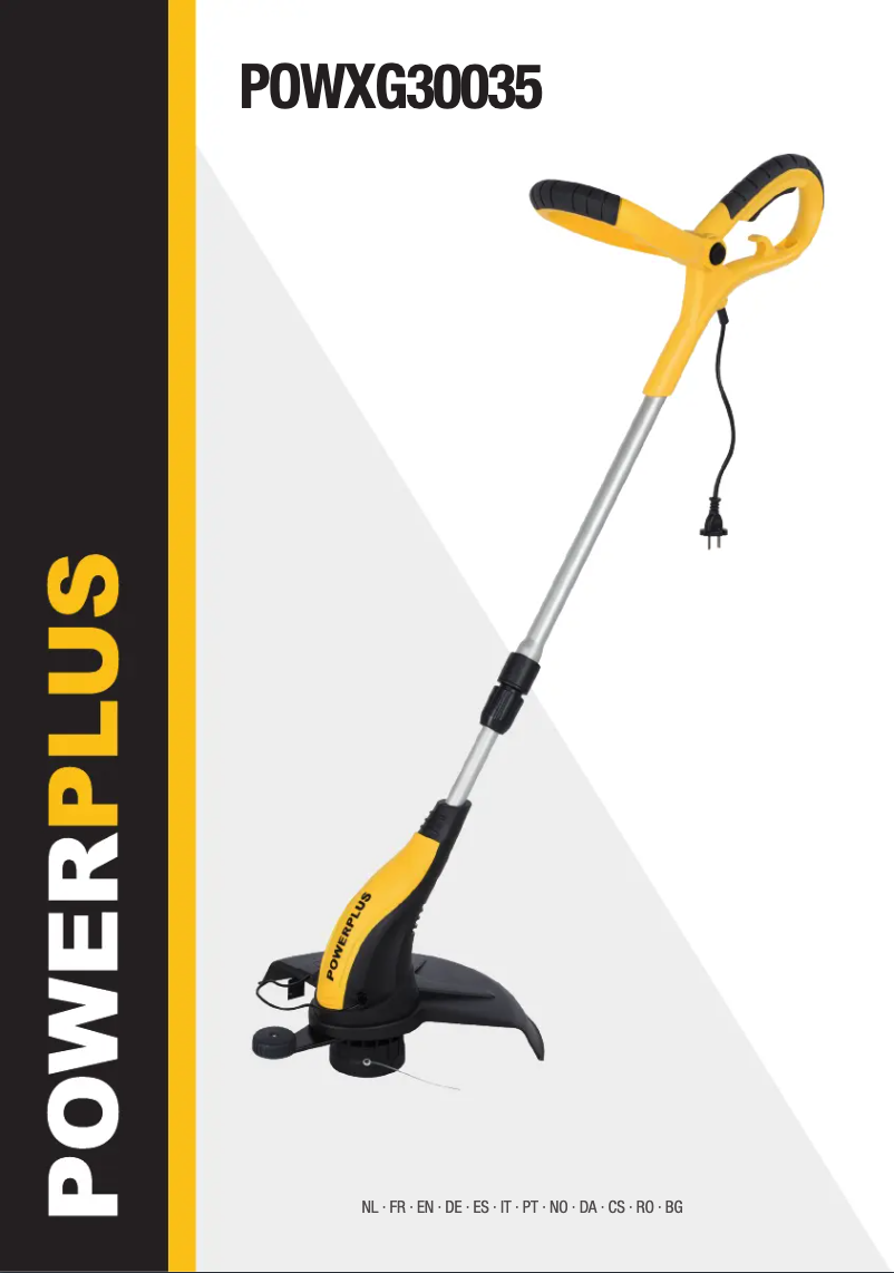 Page 1 de la notice Manuel utilisateur PowerPlus POWXG30035
