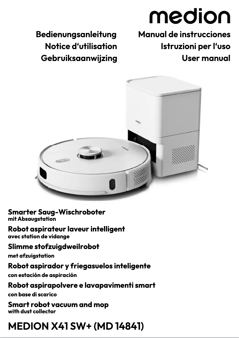 Page 1 de la notice Manuel utilisateur Medion X41 SW+ (MD 14841)