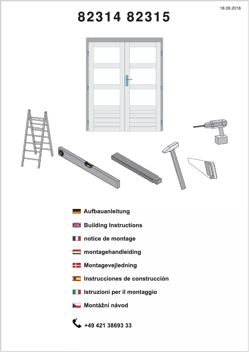 Page 1 de la notice Manuel utilisateur Karibu Bayreuth
