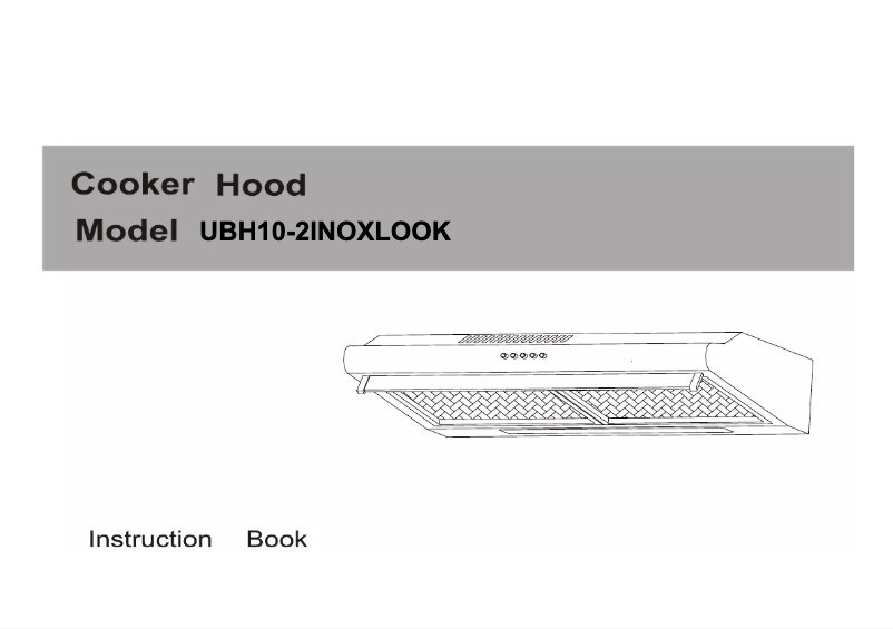 Page 1 de la notice Manuel utilisateur Exquisit UBH10-2INOXLOOK