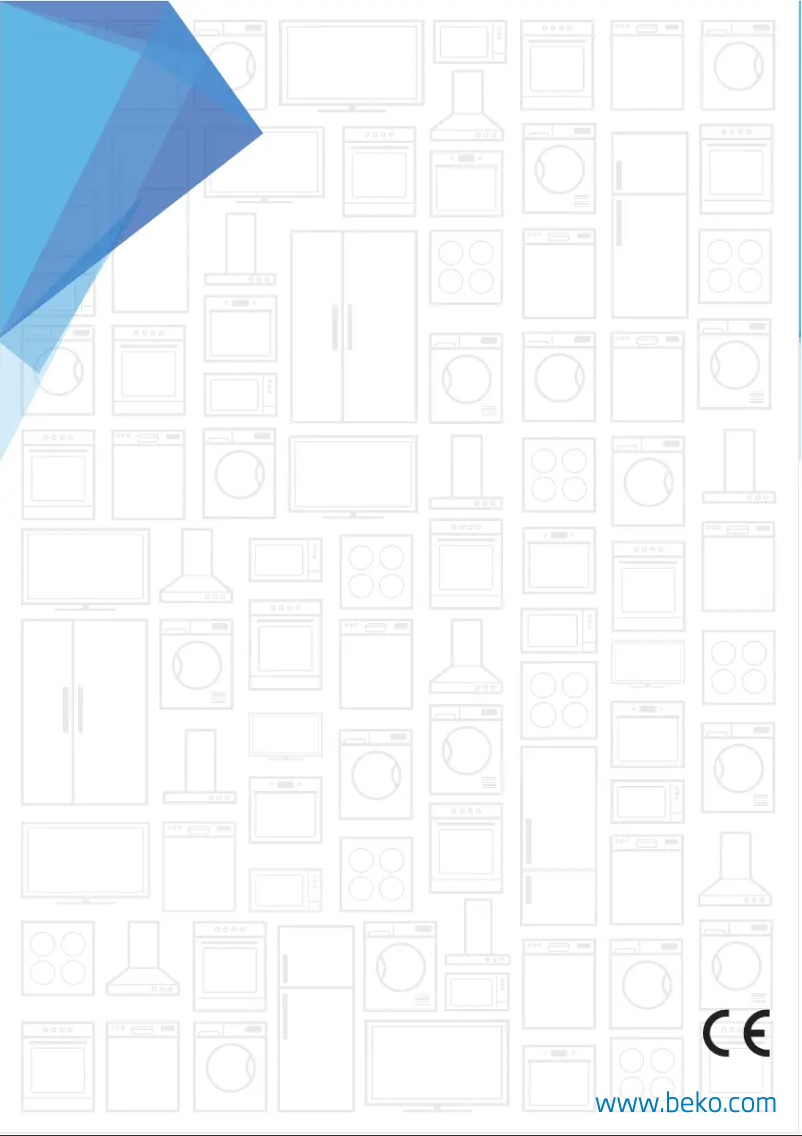 Page 1 de la notice Manuel utilisateur Beko WTE 7512 B0