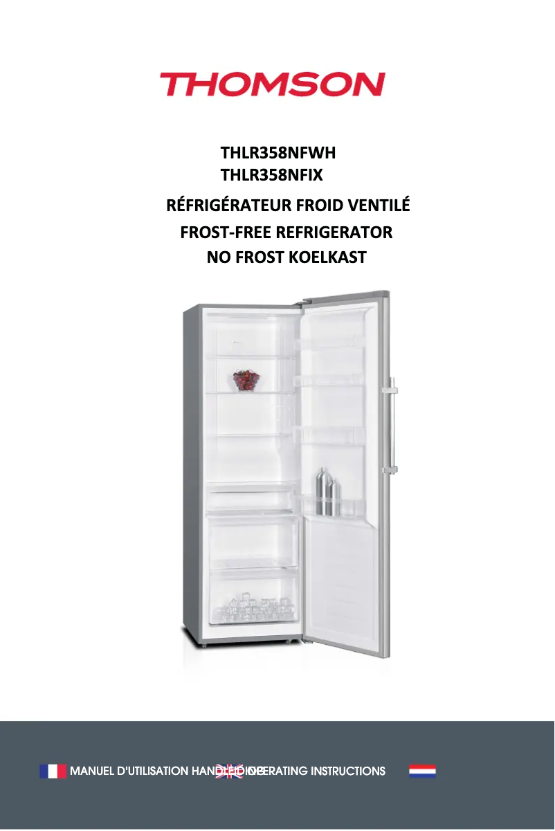 Página 1 del manual Manual de usuario Thomson THLR358NFWH