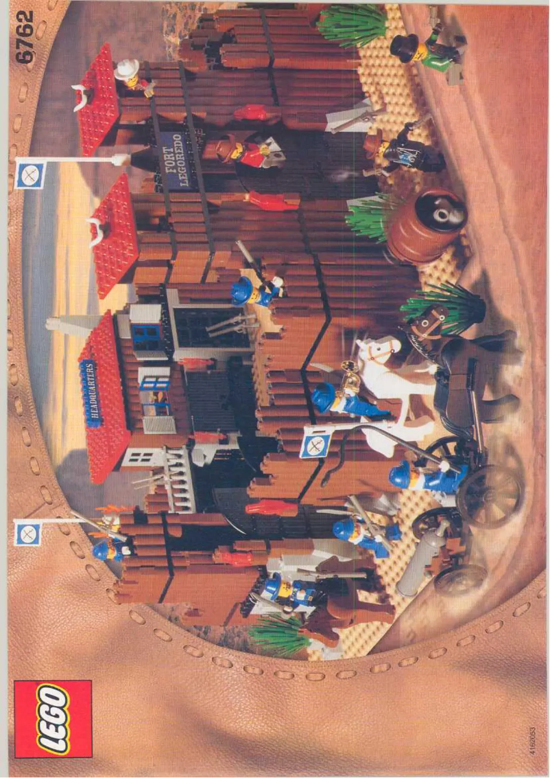 Page 1 de la notice Manuel utilisateur Lego Wild West 6762