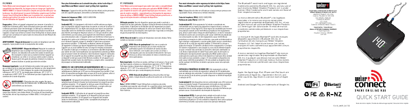 Page 1 de la notice Guide de démarrage rapide Weber Connect Smart Grilling Hub