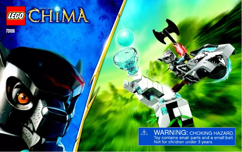 Page 1 de la notice Manuel utilisateur Lego Ice Tower 70106