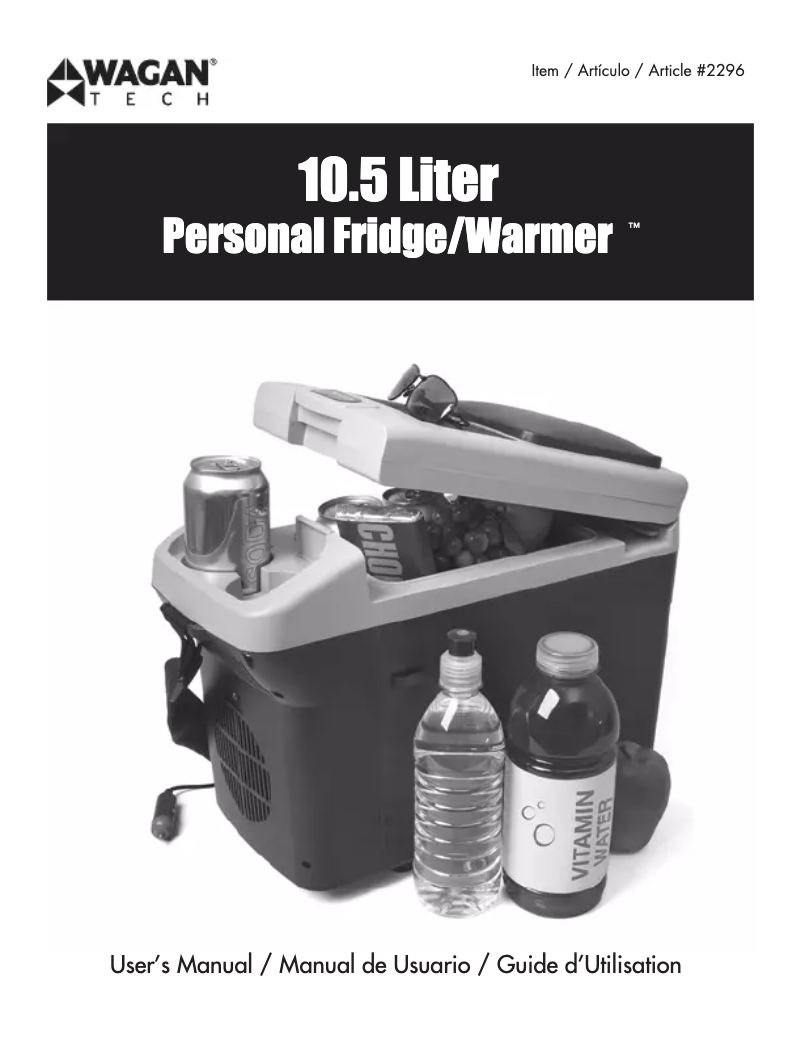 Página 1 del manual Manual de usuario WAGAN 2296