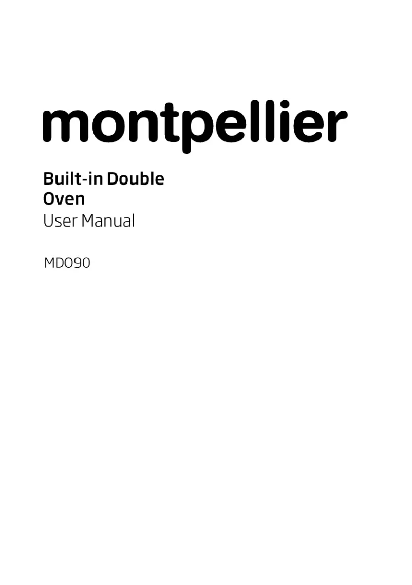 Page 1 of the manual User Manual Montpellier MDO90X
