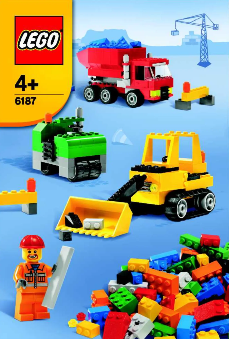 Página 1 del manual Manual de usuario Lego ® Road Construction Set