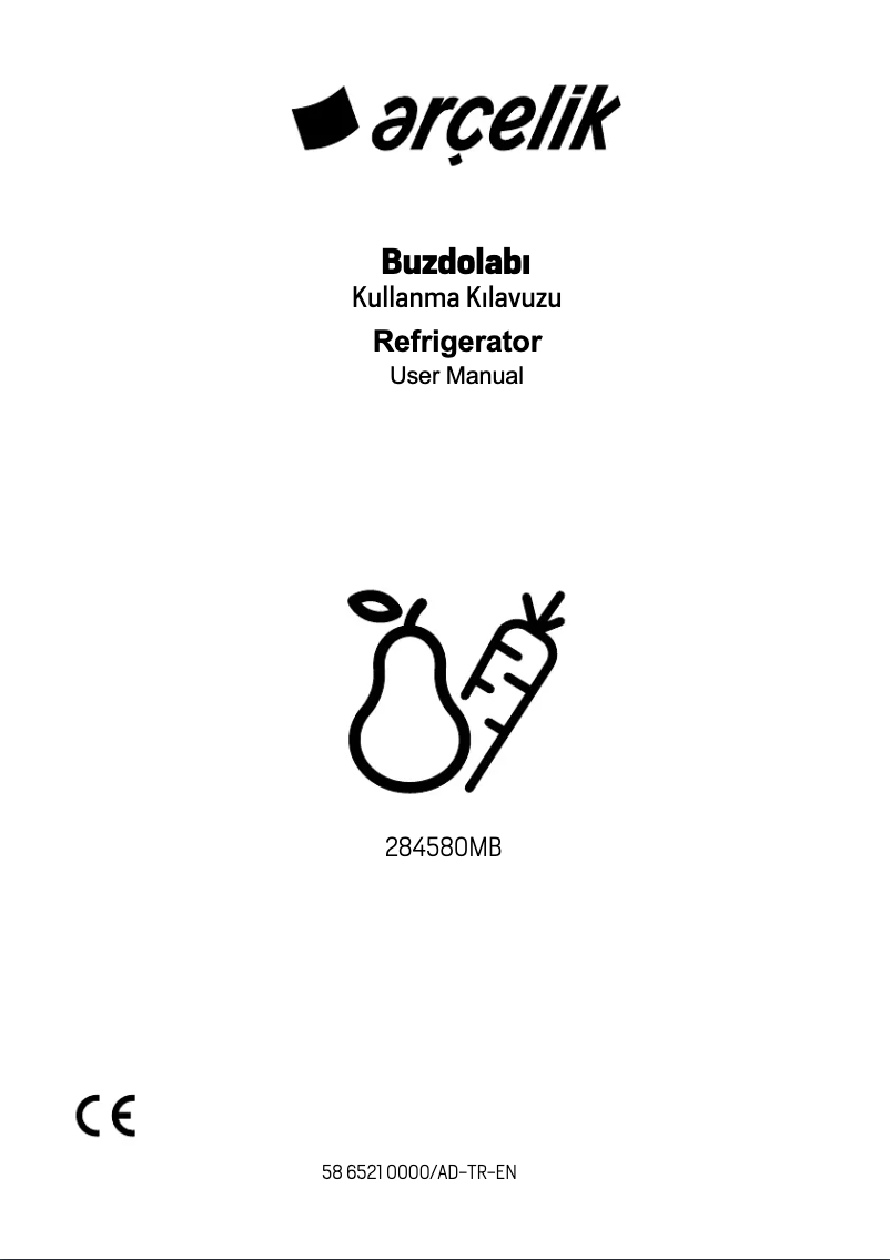 Página 1 del manual Manual de usuario Arçelik 284580 MB