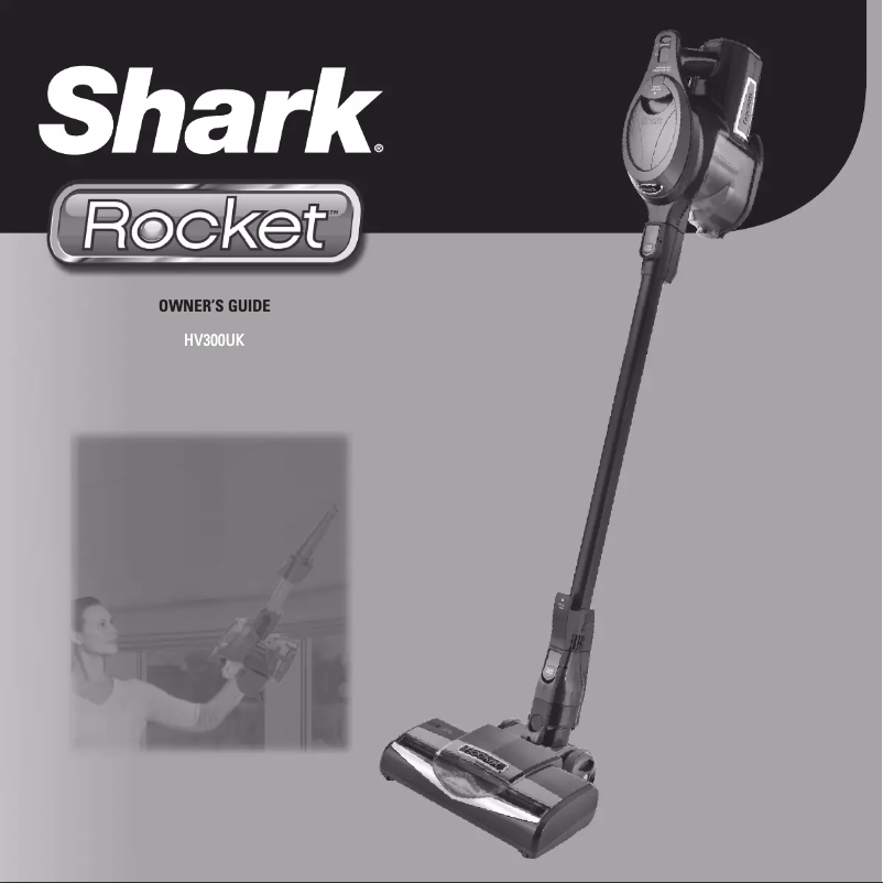 Página 1 del manual Manual de usuario Shark Rocket Light HV300UK