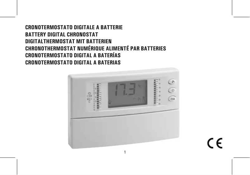 Page 1 de la notice Manuel utilisateur Seitron TCD01B