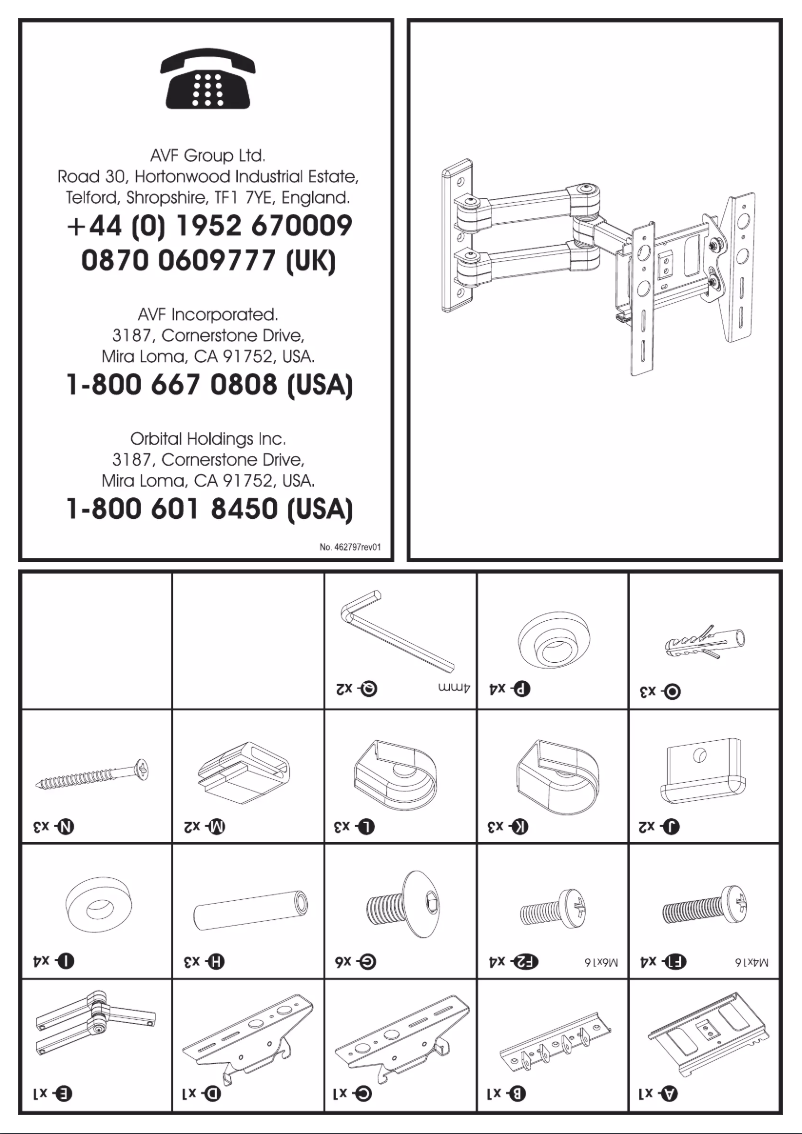Page 1 de la notice Manuel utilisateur AVF EL204B